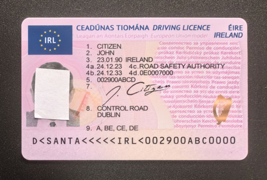 爱尔兰驾驶证520.jpg 爱尔兰驾照 欧洲